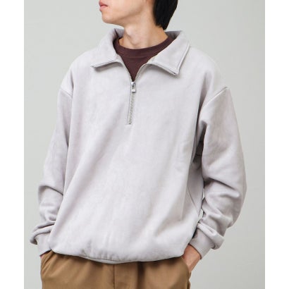 グロスター GLOSTER adult harf zip P/O （ライトグレー）｜詳細画像