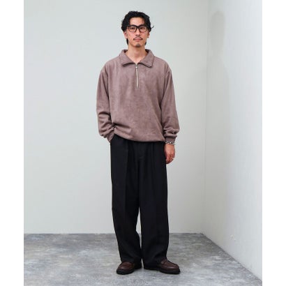 グロスター GLOSTER adult harf zip P/O （ブラック）｜詳細画像