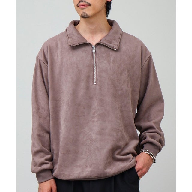 adult harf zip P/O （ベージュ）