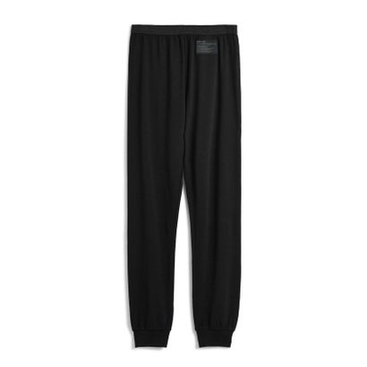 MERINO WOOL UNDER WEAR LONG LEGGINGS （ブラック）｜詳細画像