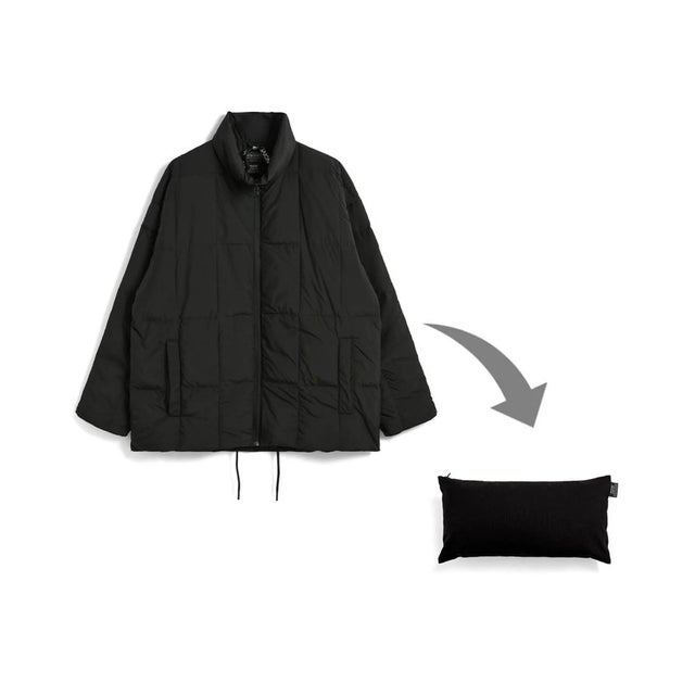 LIVING DOWN JACKET with CUSHION （ブラック）