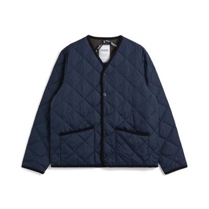 グロスター GLOSTER PIPING V NECK DOWN CARDIGAN （ネイビー）｜詳細画像