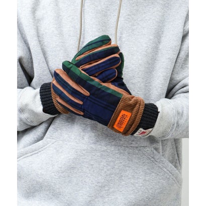 グロスター GLOSTER UO Waxed Cotton&Cords glove （グリーン系3）｜詳細画像