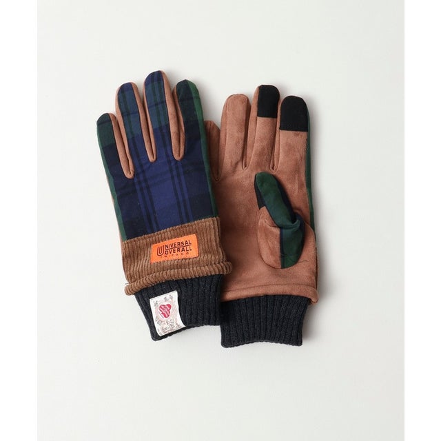UO Waxed Cotton&Cords glove （グリーン系3）