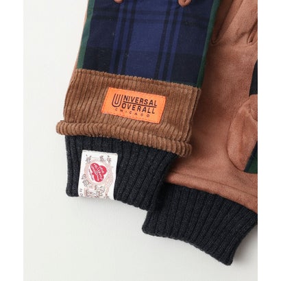 グロスター GLOSTER UO Waxed Cotton&Cords glove （ブラウンベージュ系3）｜詳細画像