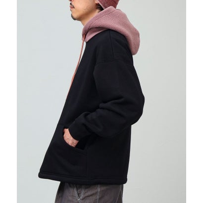 2-TONE HOODIE （ブラック）｜詳細画像