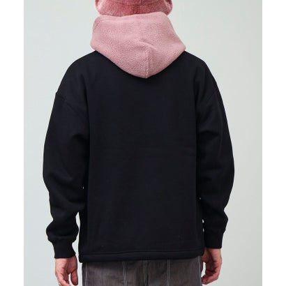 2-TONE HOODIE （ブラック）｜詳細画像
