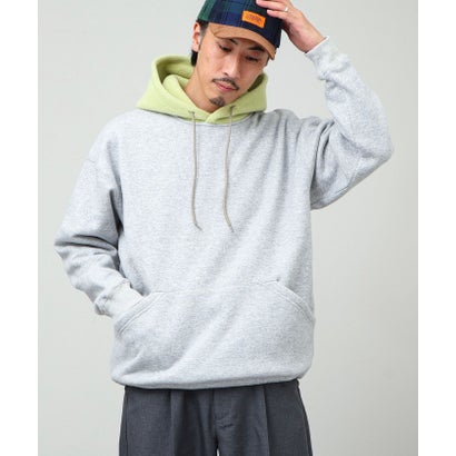 2-TONE HOODIE （ブラック）｜詳細画像