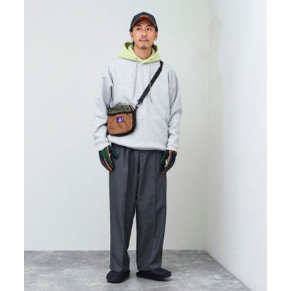 2-TONE HOODIE （ライトグレー）｜詳細画像