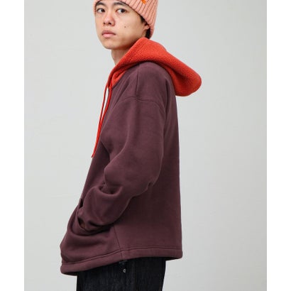 2-TONE HOODIE （ライトグレー）｜詳細画像