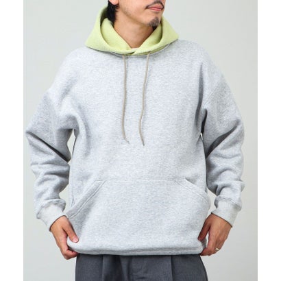 2-TONE HOODIE （ダークブラウン）｜詳細画像