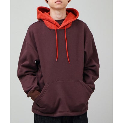2-TONE HOODIE （ダークブラウン）｜詳細画像
