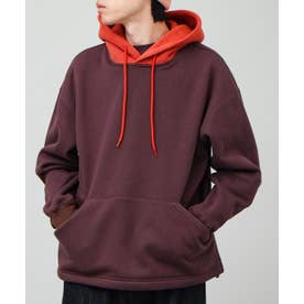 2-TONE HOODIE （ダークブラウン）