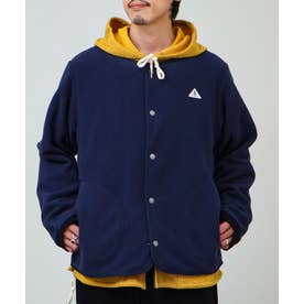 GEVACOフリースカーディガン （ネイビー）