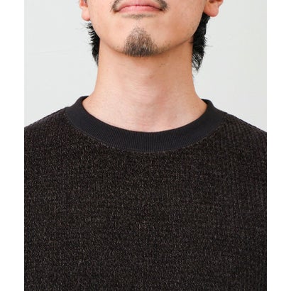 グロスター GLOSTER シェニールジャガードL/S （ブラック）｜詳細画像