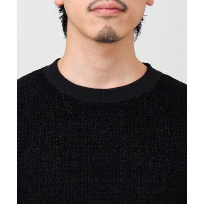 グロスター GLOSTER シェニールジャガードL/S （ブラック）｜詳細画像