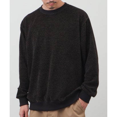 シェニールジャガードL/S （オリーブ）｜詳細画像