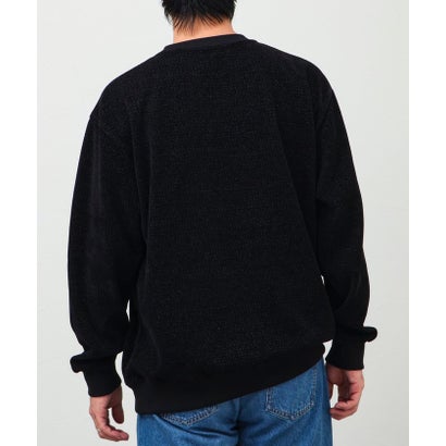 グロスター GLOSTER シェニールジャガードL/S （ネイビー）｜詳細画像