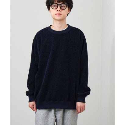 グロスター GLOSTER シェニールジャガードL/S （ネイビー）｜詳細画像