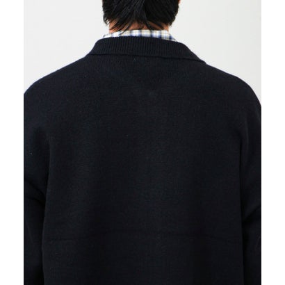 ZIPUPケーブルニットBZ （オリーブ）｜詳細画像