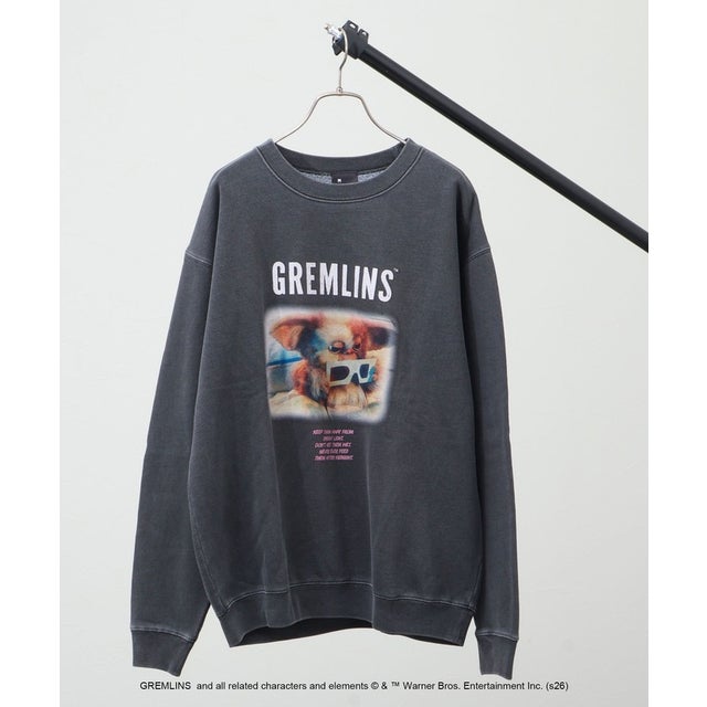 GREMLINS 裏起毛スウェット （ブラック）