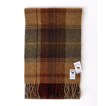 LAMBSWOOL FANCY SCARF 30 （ブラック・グレー系1）｜詳細画像