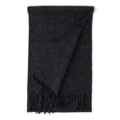 LAMBSWOOL FANCY SCARF 30 （グレー系1）｜詳細画像