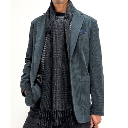LAMBSWOOL FANCY SCARF 30 （グレー系1）｜詳細画像