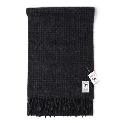 LAMBSWOOL FANCY SCARF 30 （ネイビー系1）｜詳細画像