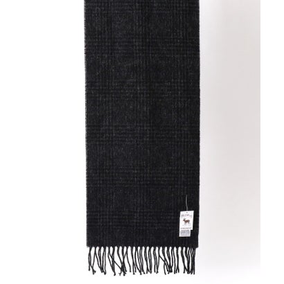 LAMBSWOOL FANCY SCARF 30 （ネイビー系1）｜詳細画像