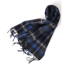 LAMBSWOOL FANCY SCARF 30 （グレー系2）