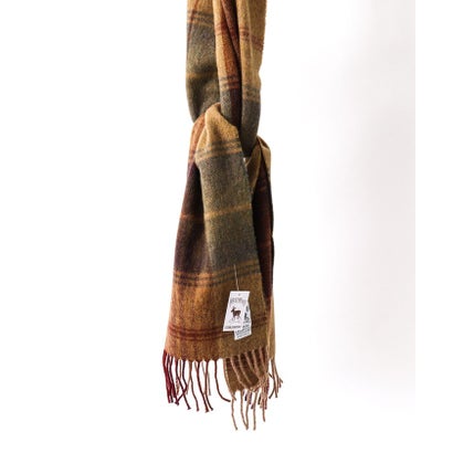 LAMBSWOOL FANCY SCARF 30 （イエロー系1）｜詳細画像