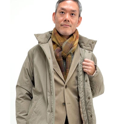 LAMBSWOOL FANCY SCARF 30 （イエロー系1）｜詳細画像