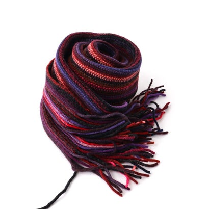 【JAMES CHARLOTTE/ジェームス・シャルロット】501 Warp Knit Multi Stripe Scarf 25 （マルチ）｜詳細画像