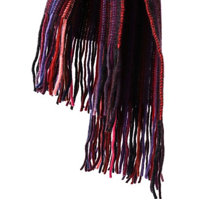 【JAMES CHARLOTTE/ジェームス・シャルロット】501 Warp Knit Multi Stripe Scarf 25 （ピンク系1）｜詳細画像