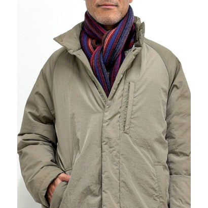 【JAMES CHARLOTTE/ジェームス・シャルロット】501 Warp Knit Multi Stripe Scarf 25 （ピンク系1）｜詳細画像