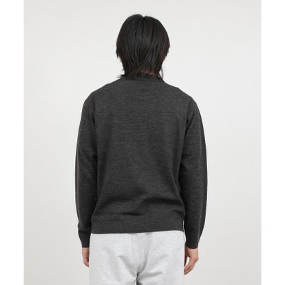 ノーリーズ グッドマン NOLLEY'S goodman 変形カノコ長袖スキッパーニットポロ （グリーン）｜詳細画像