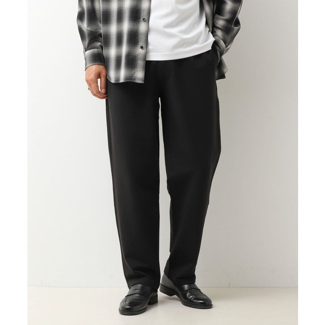 度詰ミニ裏毛ストレッチスウェットパンツ 26AW （ブラック）