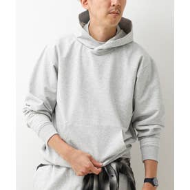 度詰ミニ裏毛ストレッチスウェットフーディー 26AW （ライトグレー）