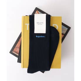 be goodmanトップリブクルーソックス （ネイビー）