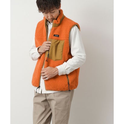 【TAION】MOUNTAIN  R/S DOWN×BOA Hi-NECK VEST （キナリ）｜詳細画像