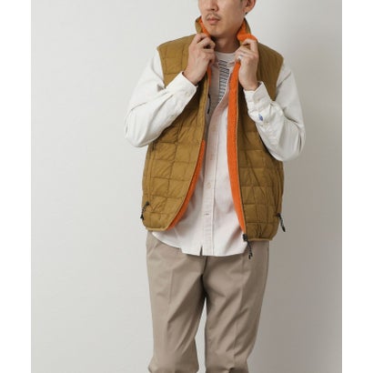 【TAION】MOUNTAIN  R/S DOWN×BOA Hi-NECK VEST （キナリ）｜詳細画像