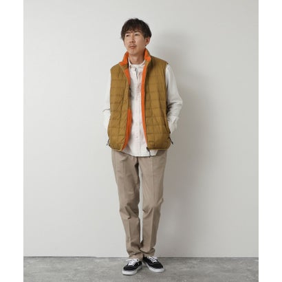 【TAION】MOUNTAIN  R/S DOWN×BOA Hi-NECK VEST （キナリ）｜詳細画像