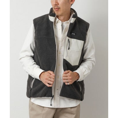 【TAION】MOUNTAIN  R/S DOWN×BOA Hi-NECK VEST （キナリ）｜詳細画像