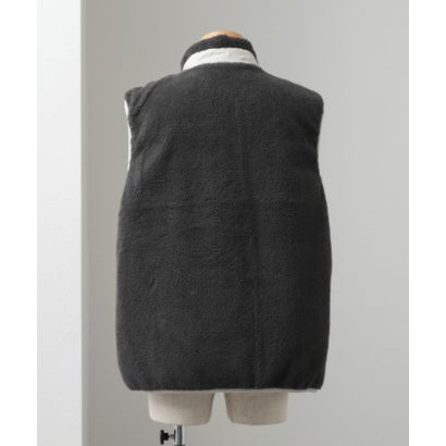 【TAION】MOUNTAIN  R/S DOWN×BOA Hi-NECK VEST （キナリ）｜詳細画像