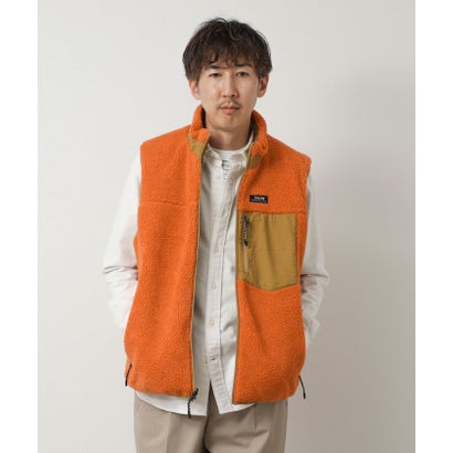 【TAION】MOUNTAIN  R/S DOWN×BOA Hi-NECK VEST （イエロー系1）｜詳細画像