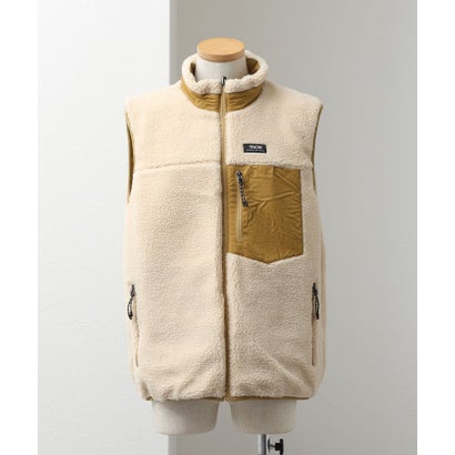 【TAION】MOUNTAIN  R/S DOWN×BOA Hi-NECK VEST （ブラック）｜詳細画像