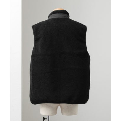 【TAION】MOUNTAIN  R/S DOWN×BOA Hi-NECK VEST （ブラック）｜詳細画像