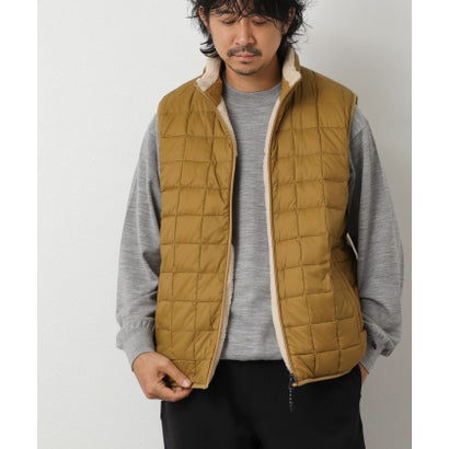 【TAION】MOUNTAIN  R/S DOWN×BOA Hi-NECK VEST （チャコールグレー）｜詳細画像