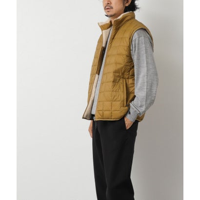 【TAION】MOUNTAIN  R/S DOWN×BOA Hi-NECK VEST （チャコールグレー）｜詳細画像